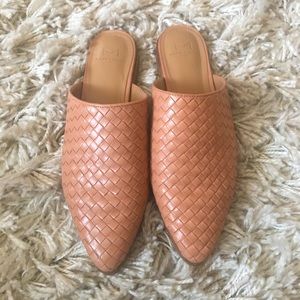 Marc Fisher Garren mules in natural leather, size 8
